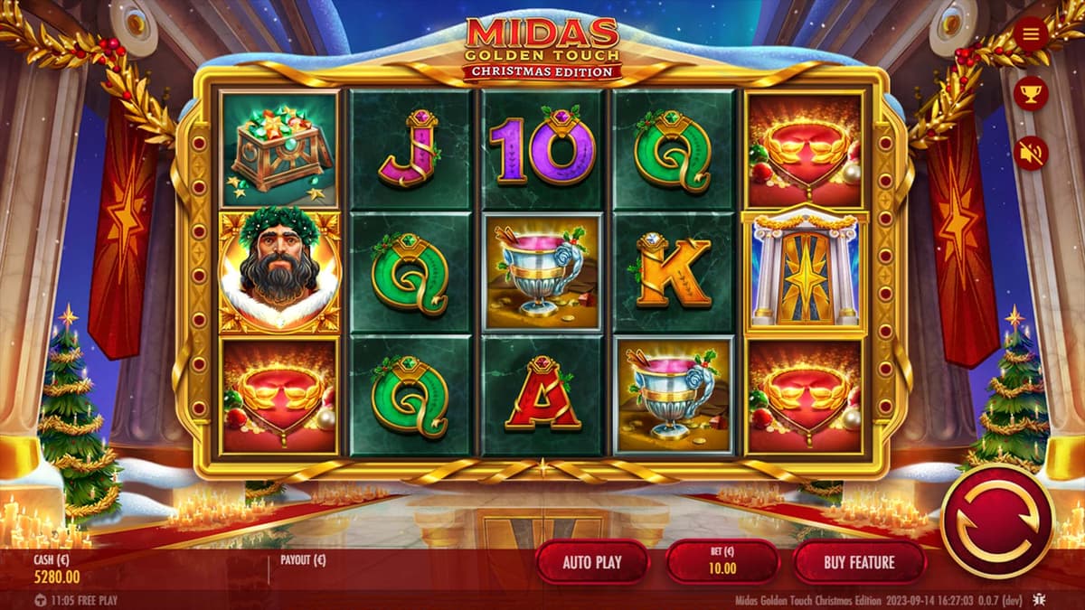 Midas Golden Touch Christmas Edition
