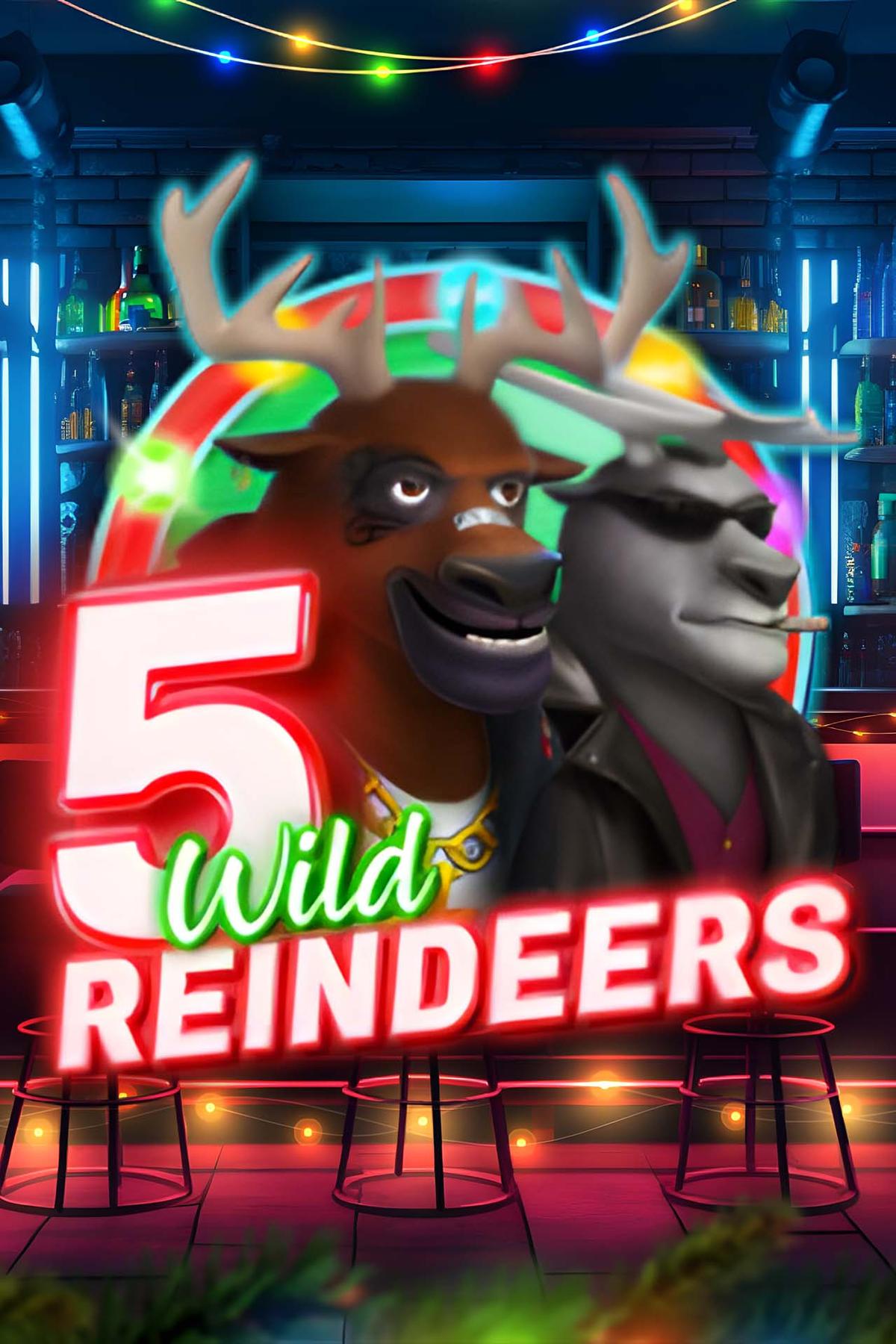 5 Wild Reindeers