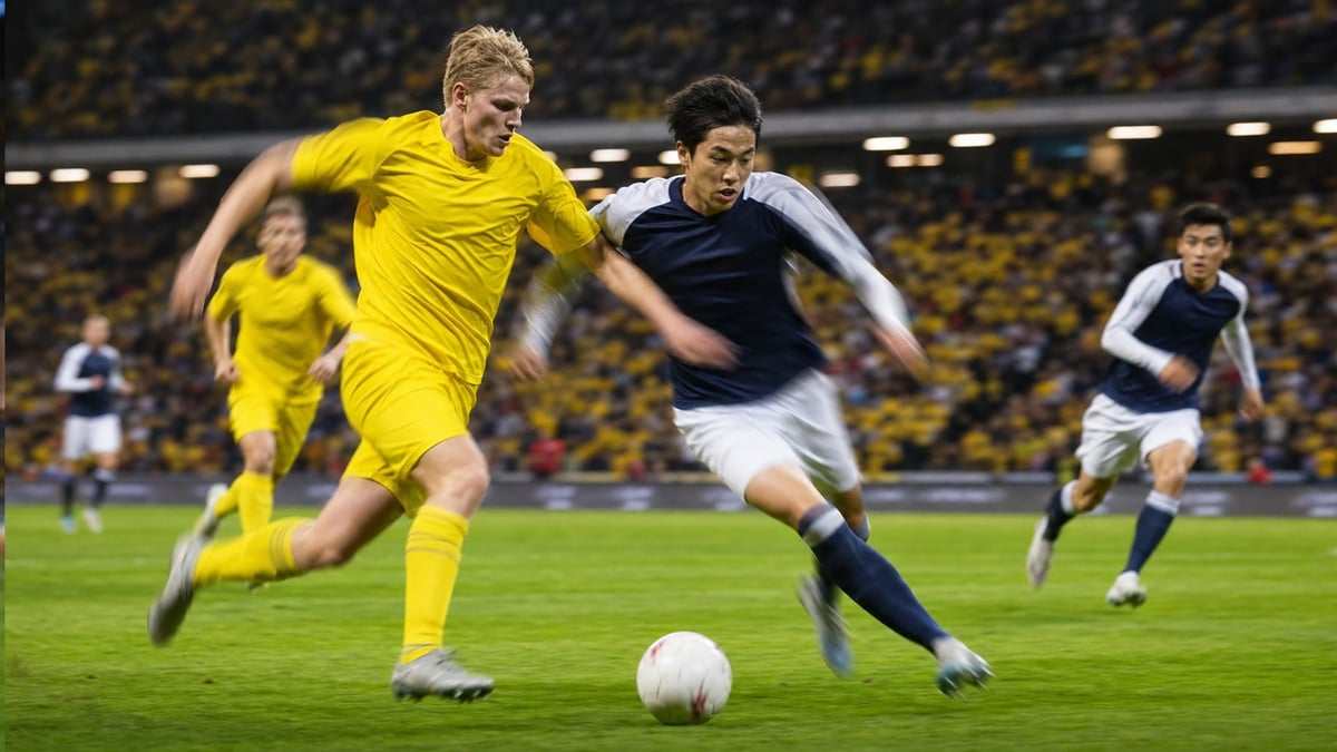 Japan mot Sverige i VM.