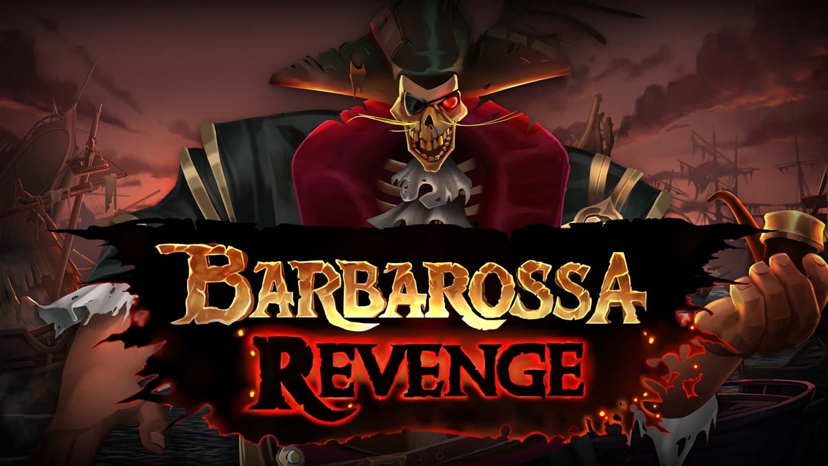 Stillbild från Barbarossa Revenge, som är ett av alla slots hos Paf med Halloween-tema.