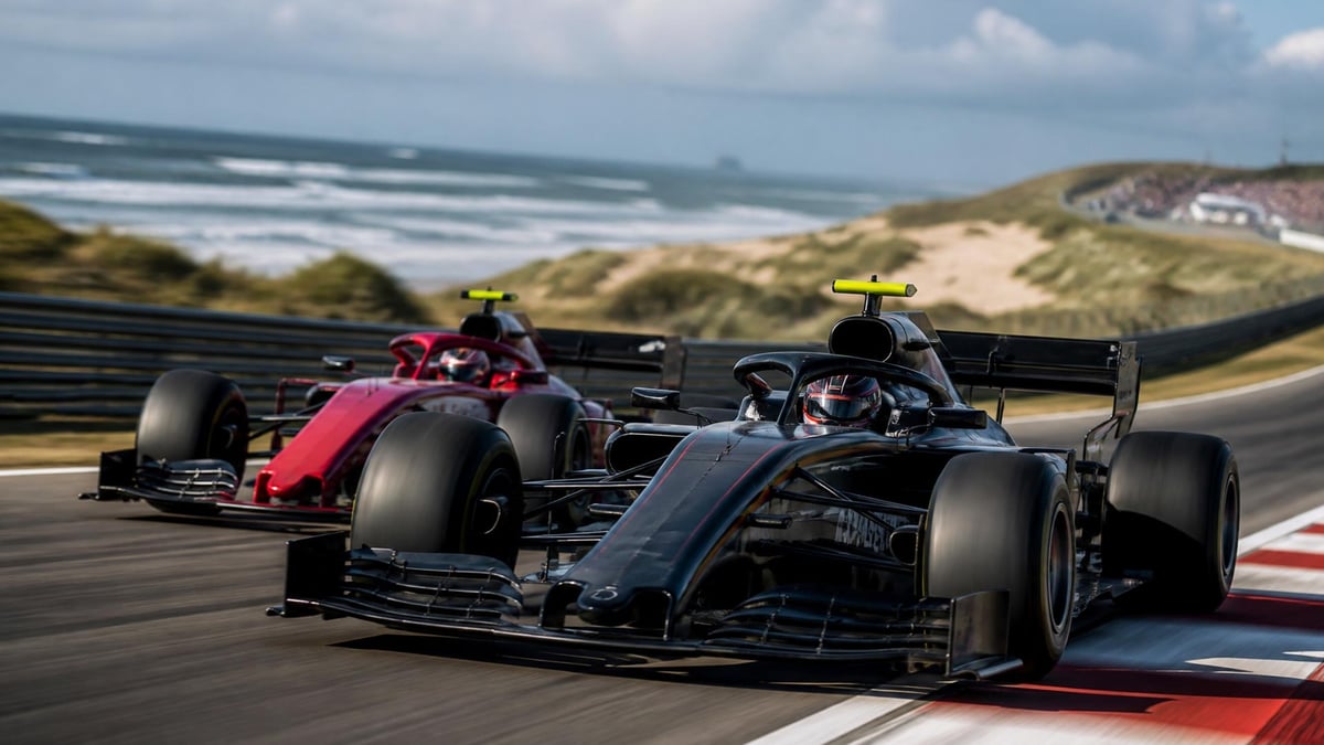 En Formel 1-bil