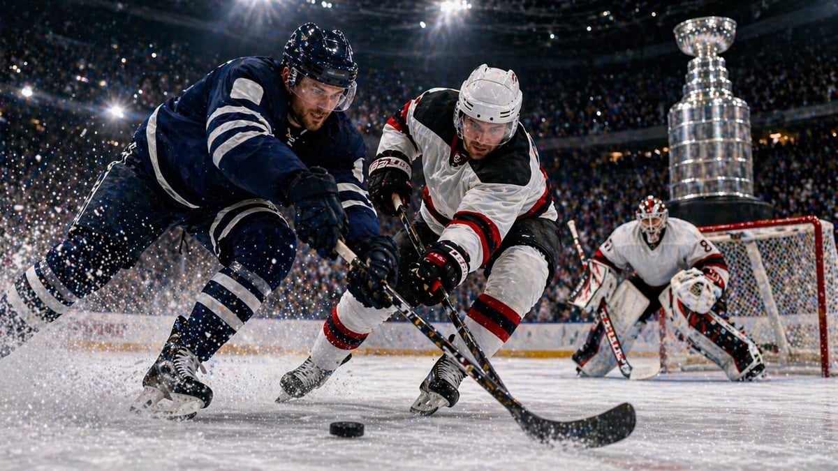 En match i Stanley Cup