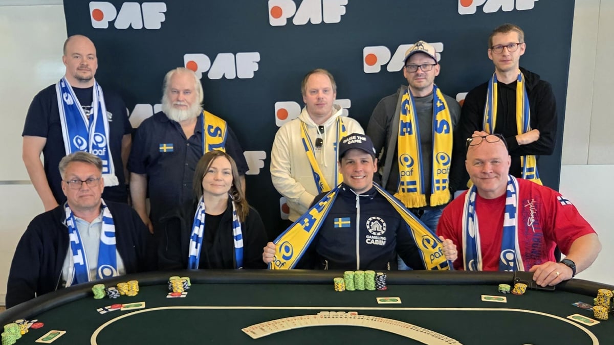 Sverige vinner Pokerlandskampen 2026