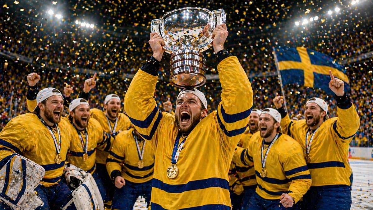 Sverige har vunnit hockey-VM flera gånger.