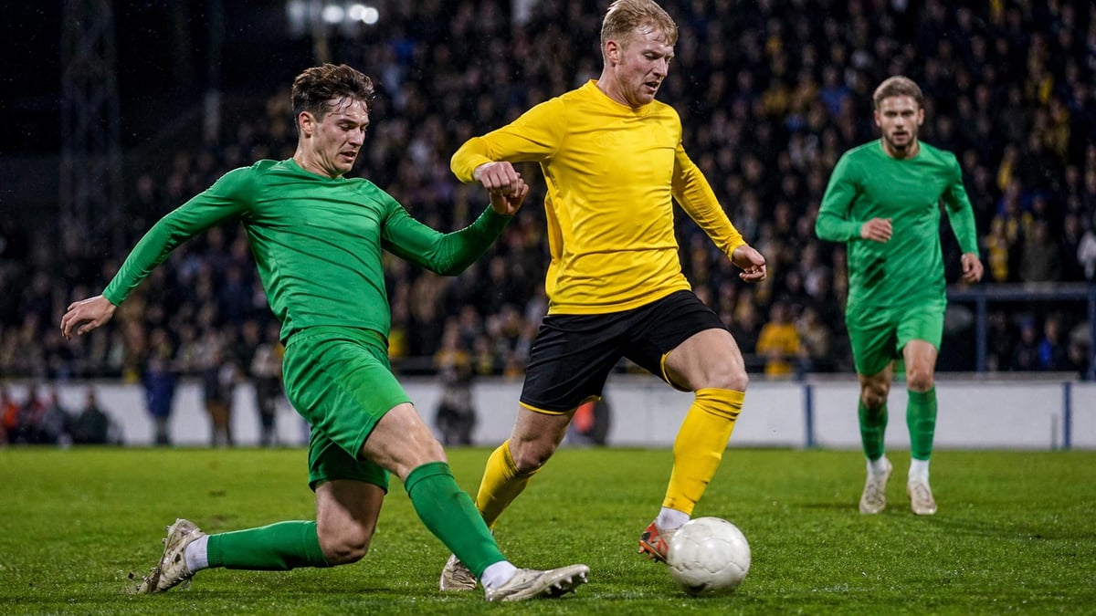 En match i Superettan.