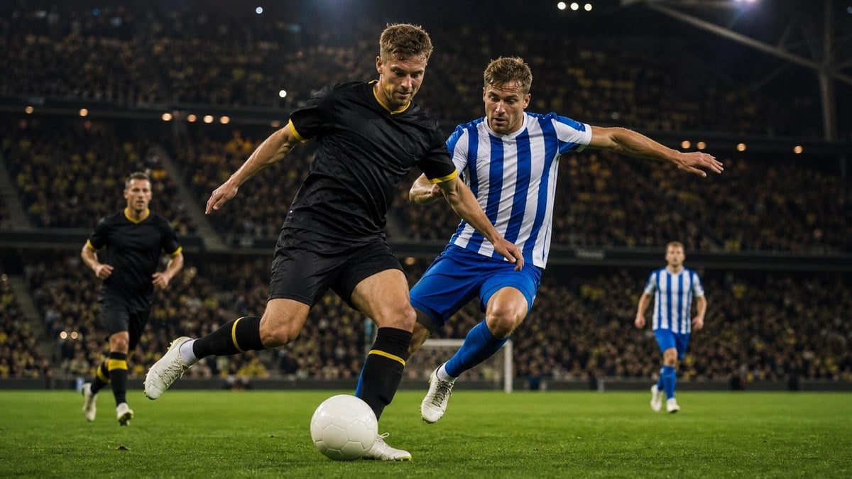 AIK spelar mot Göteborg IFK.