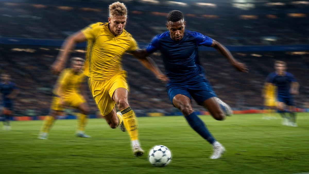 Frankrike mot Sverige i VM.