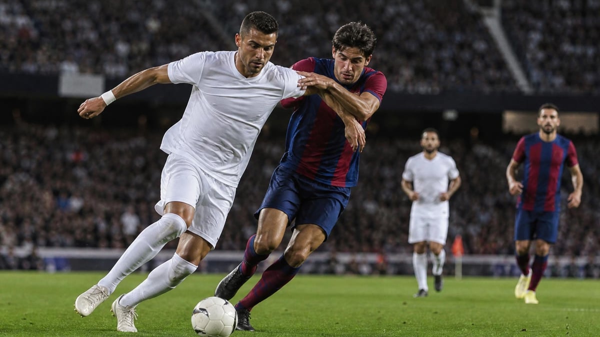 Barcelona möter Real Madrid.