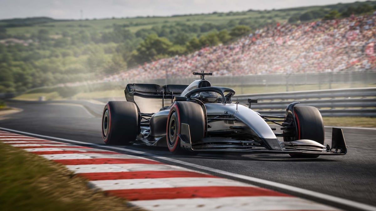 En F1 bil
