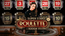 Super Stake Roulette finns i Pafs live casino.