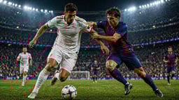 En bild som föreställer ett möte i El Clásico