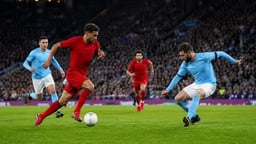 Liverpool mot Man City.