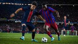 PSG spelar mot Barcelona.