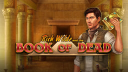 Stillbild från Book of Dead, som nu går att spela med Lucky Drop.