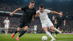 Två lag möts i Bundesliga